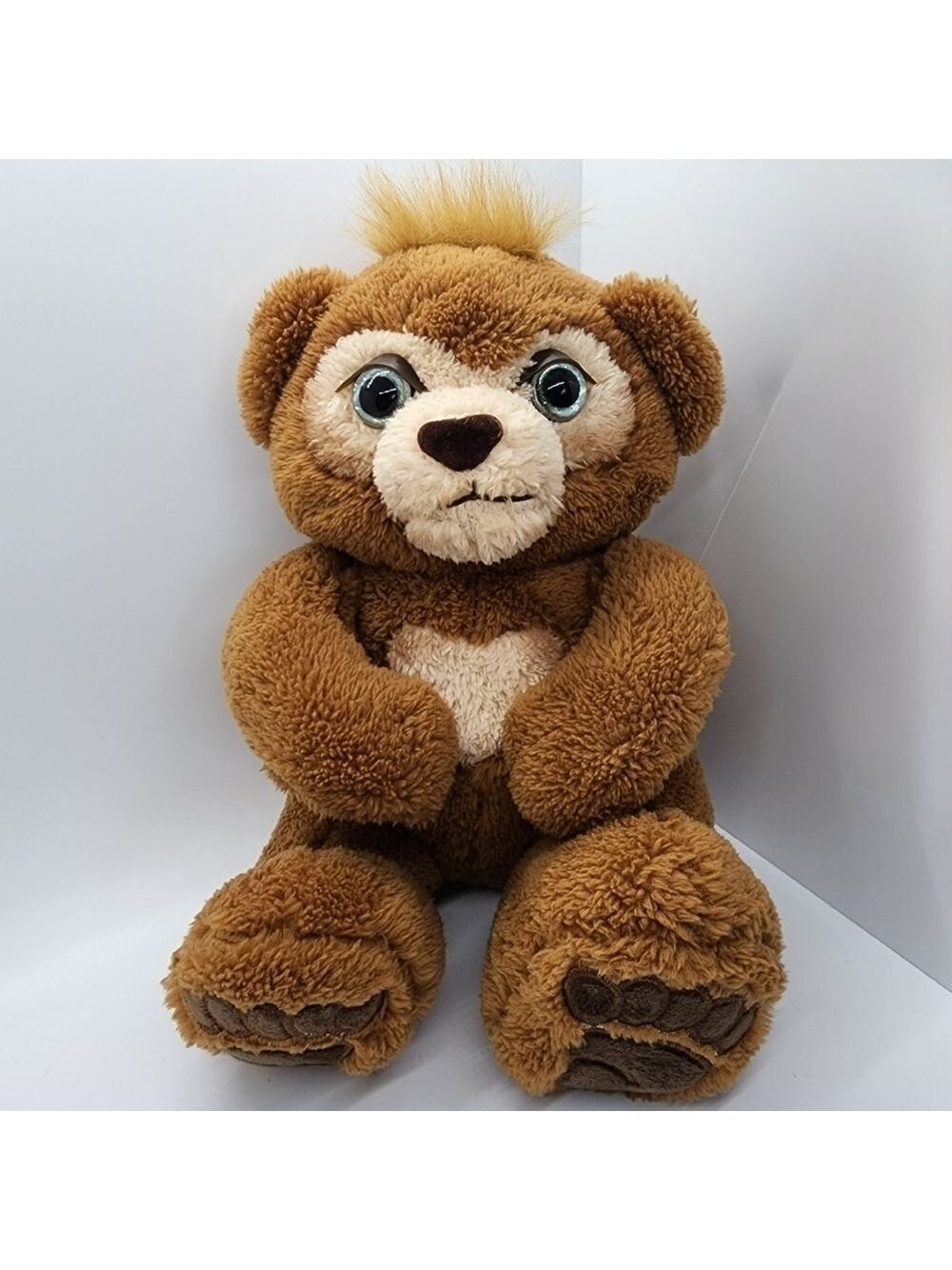 Baby Benson brown bear plush stuffed animal big feet *see details*